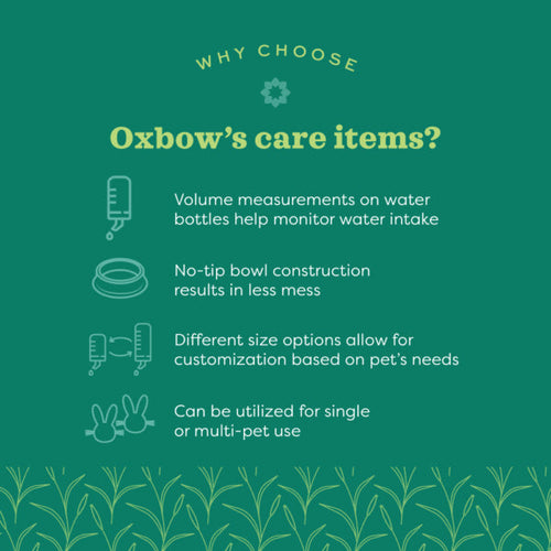 Oxbow Animal Health Enriched Life - Corner Litter Pan with Removable Shield