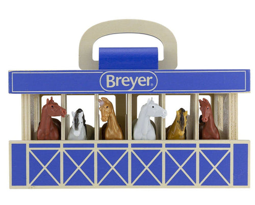 Breyer Farms™ Wood Carry Stable