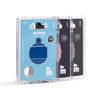 MyFamily Basic Big Aluminum Purple Circle ID Tag